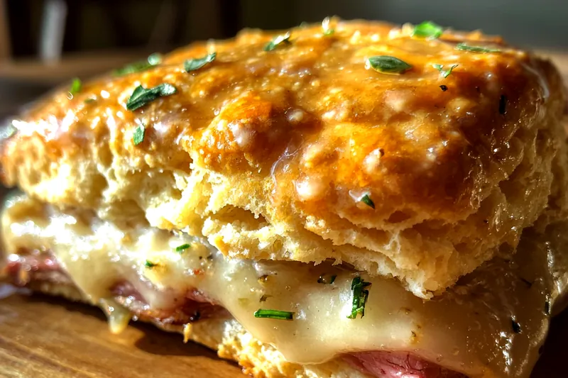 Fresh ingredients for Savory Beef Biscuit Sliders