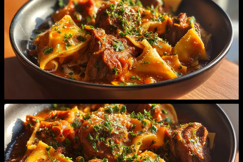 Fresh ingredients for Savory Beef Stew Delight