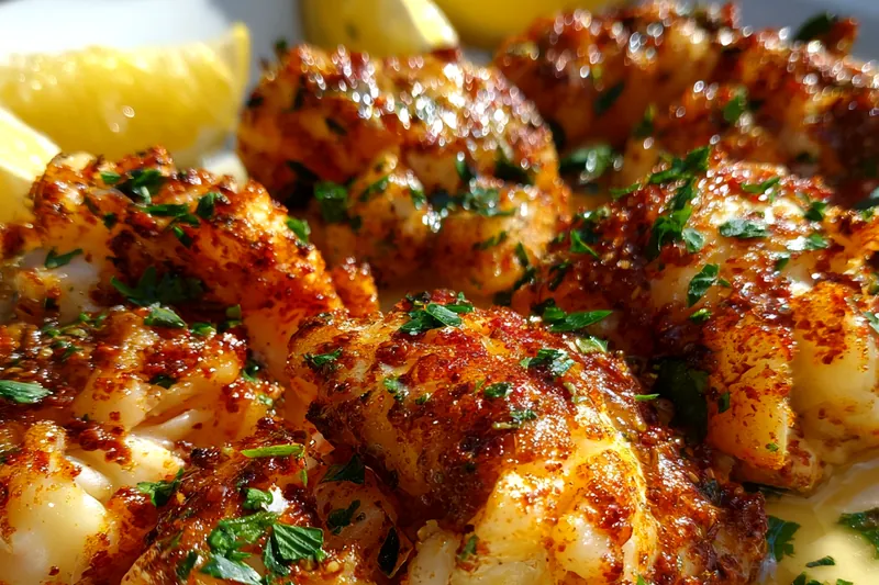 Cooking process for Savory Lobster Crab Delight