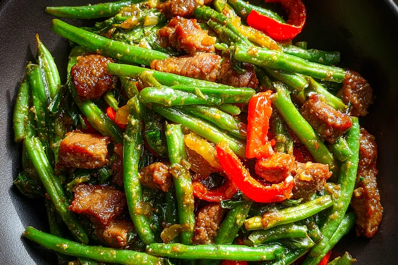 Fresh ingredients for Savory Stir Fry Delight
