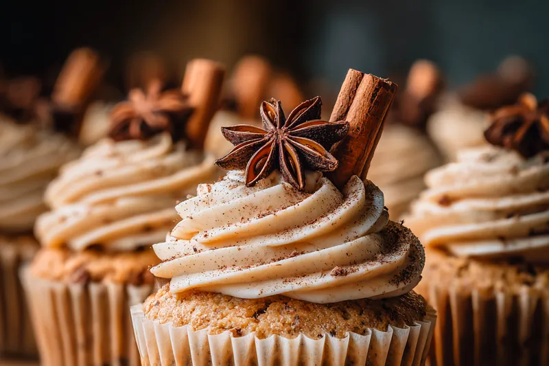 Cooking process for Spiced Chai Latte Cupcakes
