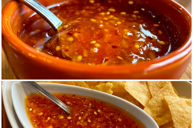 Cooking process for Spicy Pineapple Chipotle Salsa