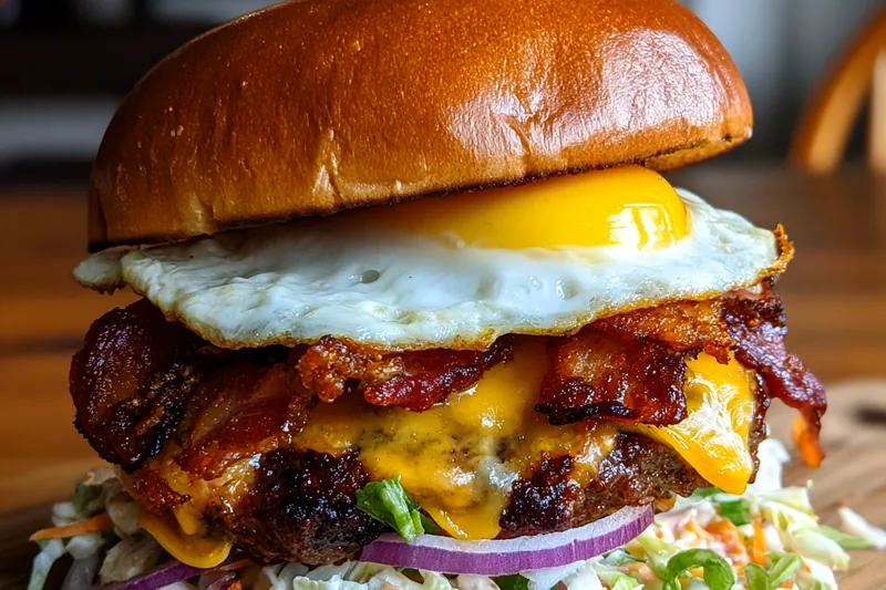 Fresh ingredients for Ultimate Gourmet Burger Experience