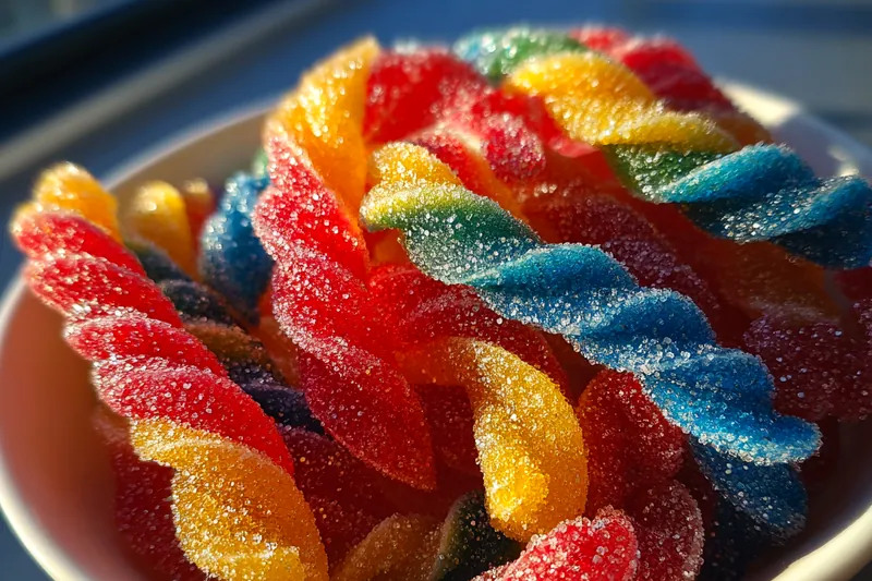 Cooking process for Vibrant Twisted Candies